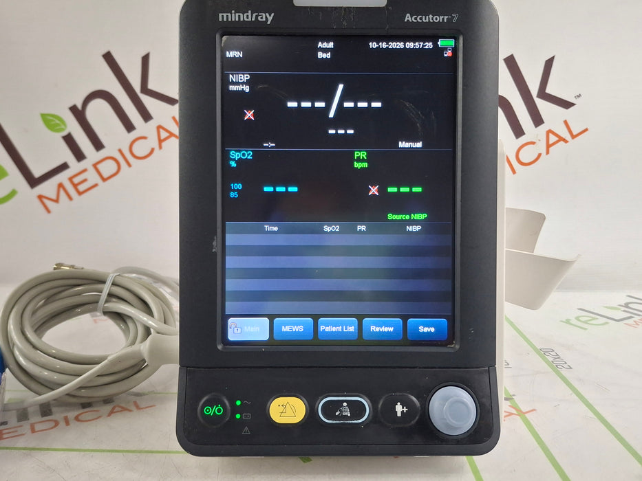 Mindray Accutorr 7 Vital Signs Monitor
