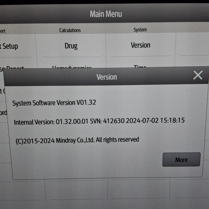 Mindray Benevision N17 Patient Monitor
