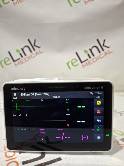 Mindray Benevision N1 Nellcor Transport Monitor