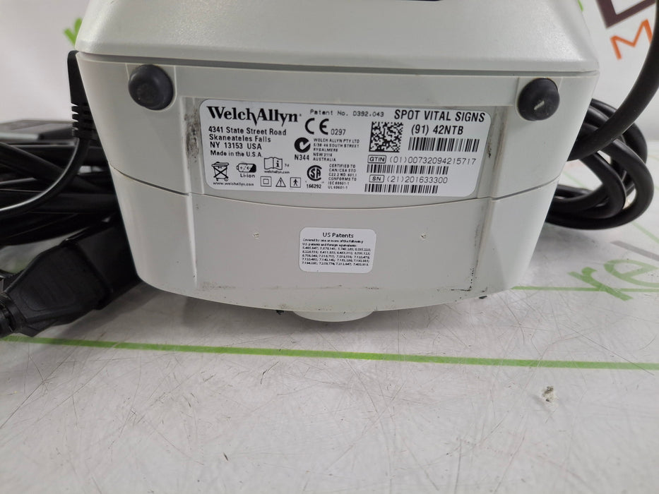 Welch Allyn Spot 420 - NIBP, Temp, Nellcor SpO2 Vital Signs Monitor