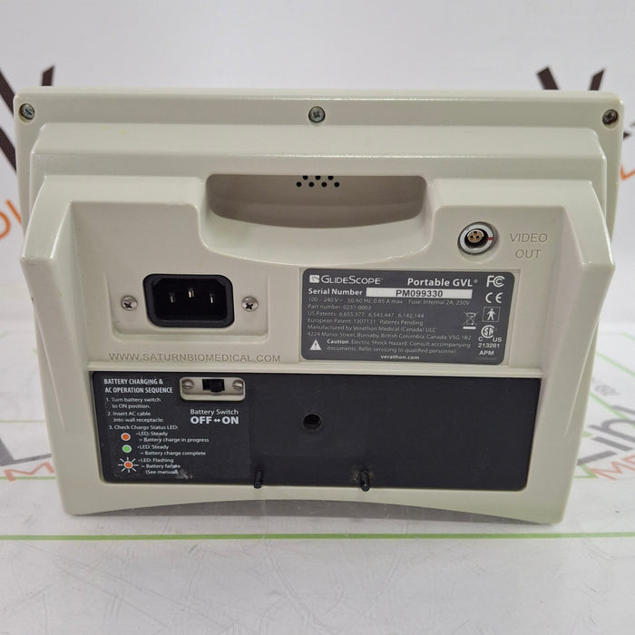 Verathon Medical, Inc Glidescope GVL Video Laryngoscope