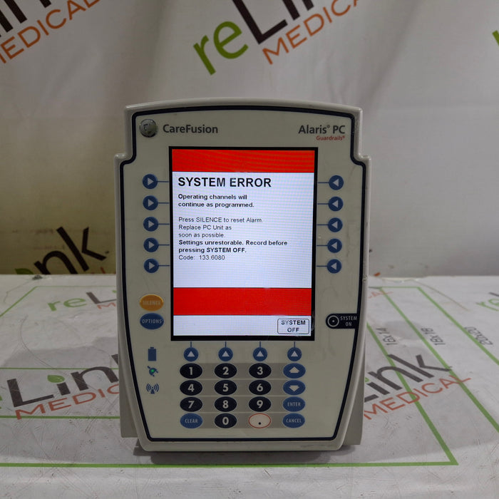 CareFusion Alaris 8015 Large Screen POC Infusion Pump
