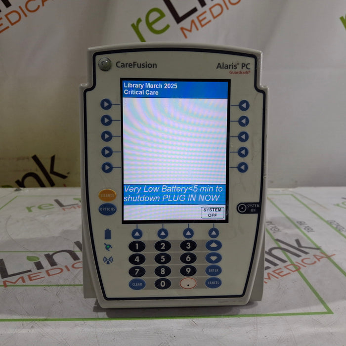 CareFusion Alaris 8015 Large Screen POC Infusion Pump