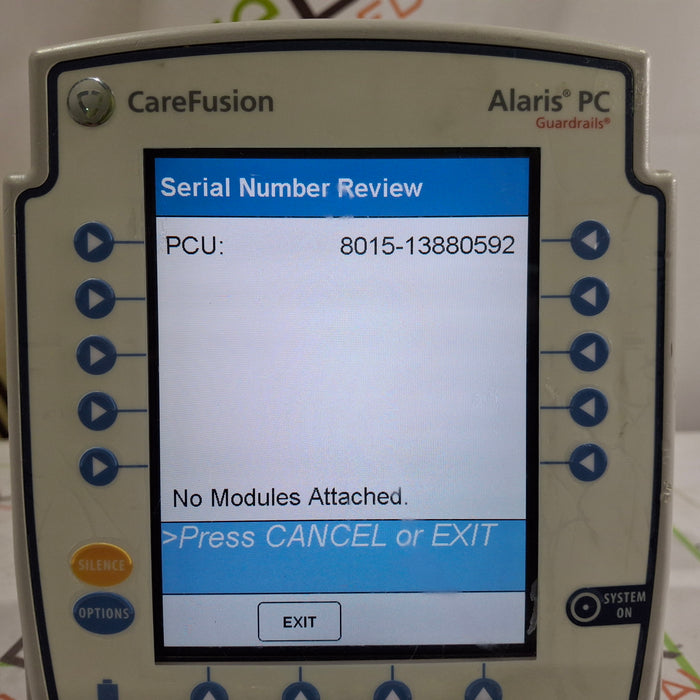 CareFusion Alaris 8015 Large Screen POC Infusion Pump
