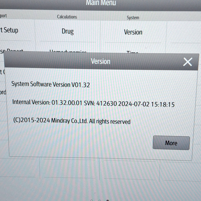 Mindray Benevision N17 Patient Monitor