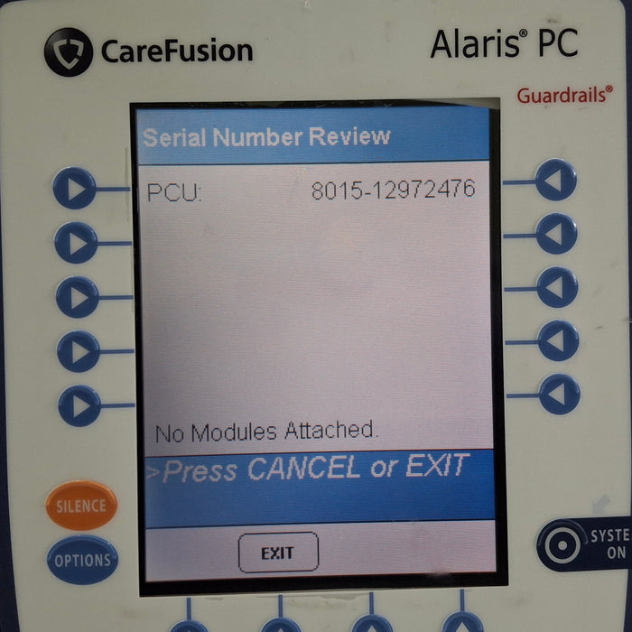 CareFusion Alaris 8015 Small Screen POC Infusion Pump