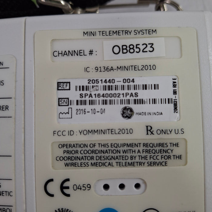 GE Healthcare 9136A-Minitel 2010 Mini Telemetry System