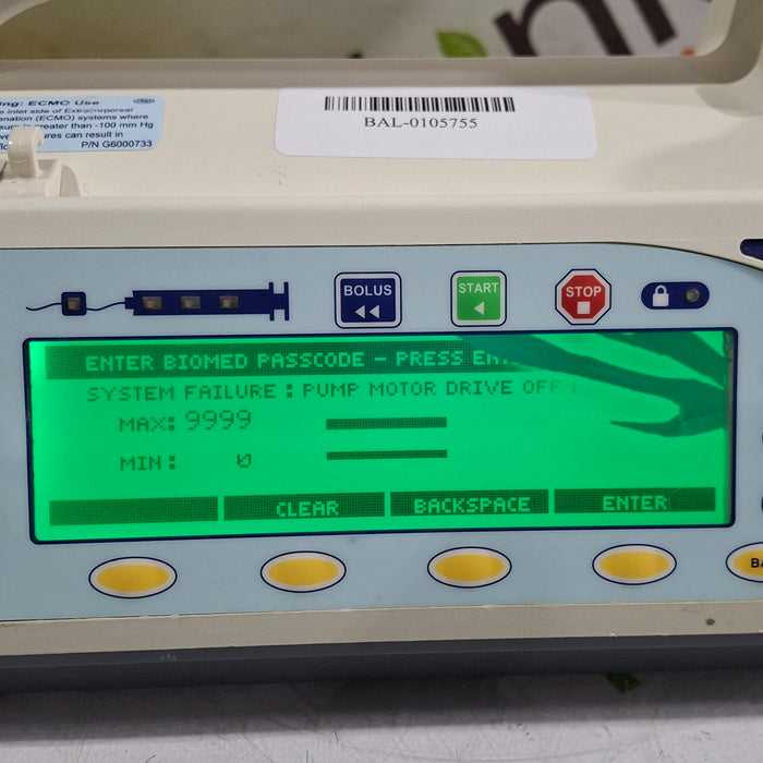 Smiths Medical Medfusion 3500 Syringe Infusion Pump