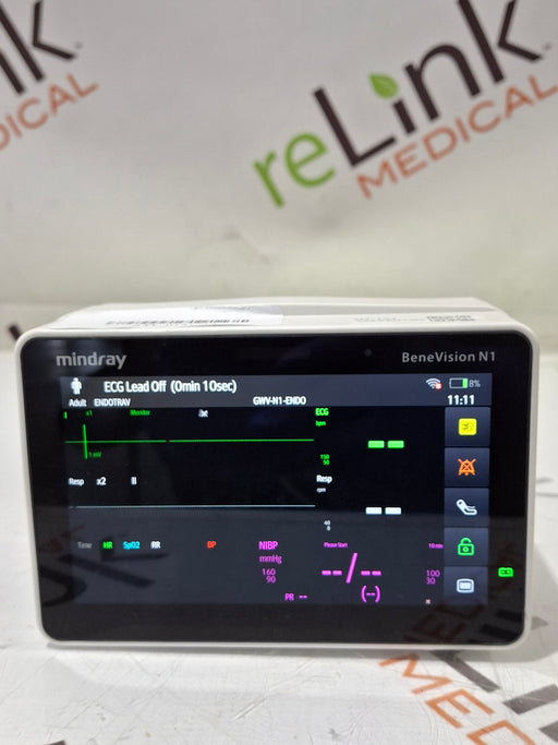 Mindray Mindray Benevision N1 Nellcor Transport Monitor Patient Monitors reLink Online