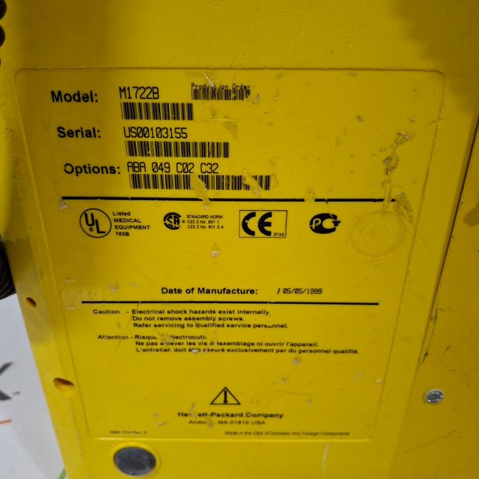 Hewlett Packard Codemaster XL+ Internal Defibrillator Paddles