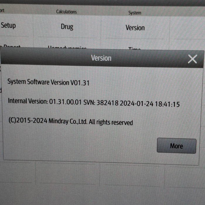 Mindray Benevision N17 Patient Monitor