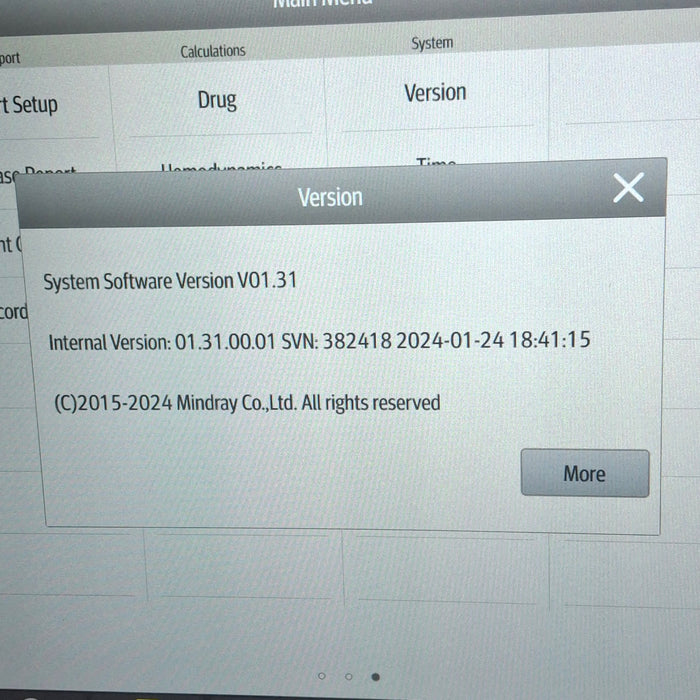 Mindray Benevision N17 Patient Monitor