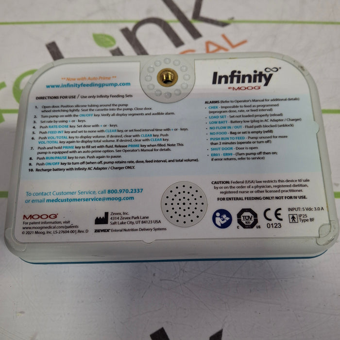 Moog Medical Infinity Enteral Feeding Pump