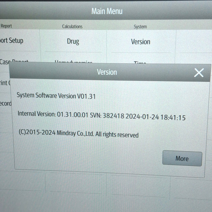 Mindray Benevision N17 Patient Monitor