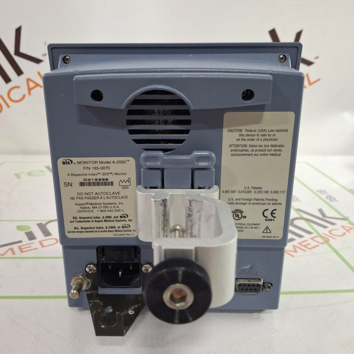 Aspect Medical Systems A-2000 Bispectral Index Monitor