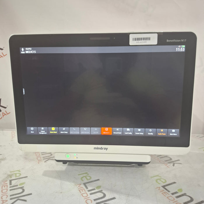 Mindray Benevision N17 Patient Monitor