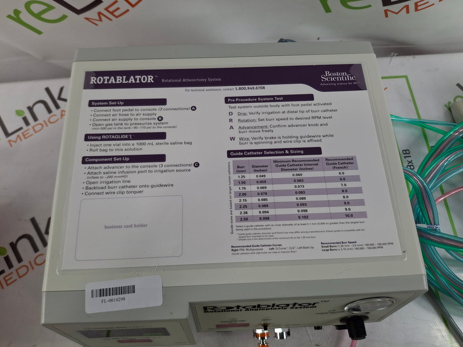 Boston Scientific RC 5000 Rotablator