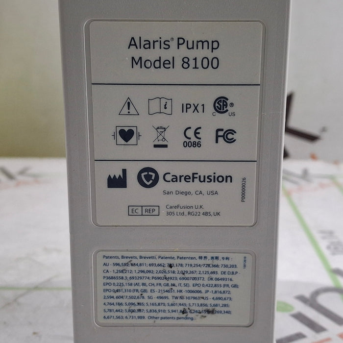 CareFusion Alaris 8100 LVP Infusion Pump Module