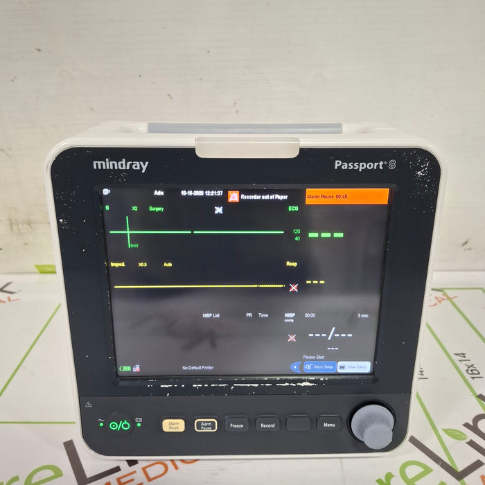 Mindray Passport 8 Patient Monitor