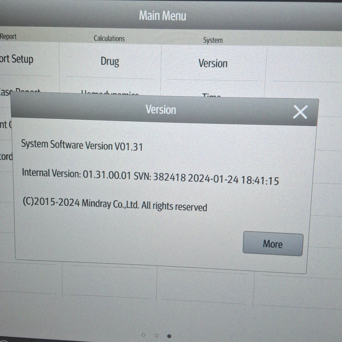Mindray Benevision N17 Patient Monitor