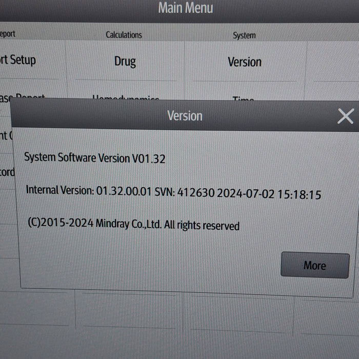 Mindray Benevision N17 Patient Monitor