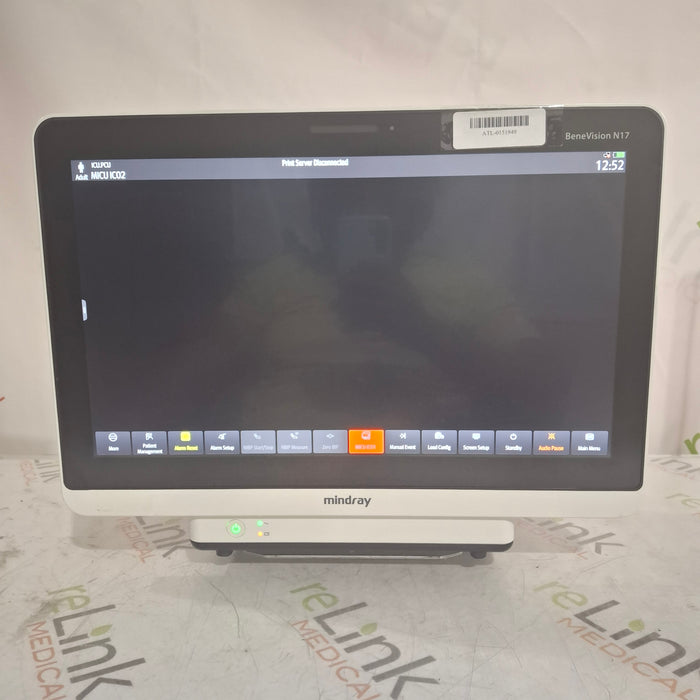 Mindray Benevision N17 Patient Monitor