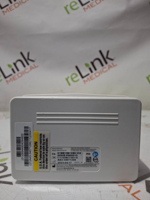 Mindray Benevision N1 Nellcor Transport Monitor