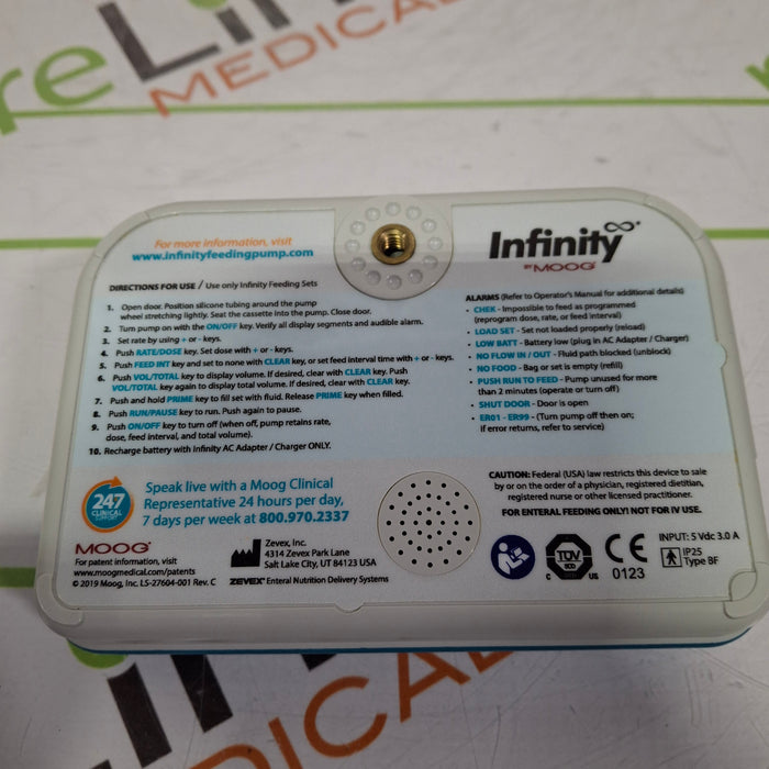 Moog Medical Enteralite Infinity Enteral Feeding Pump