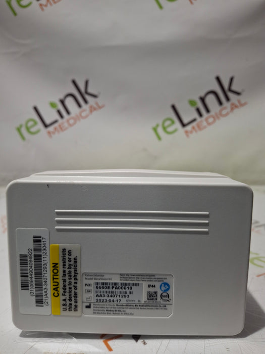 Mindray Benevision N1 Nellcor Transport Monitor