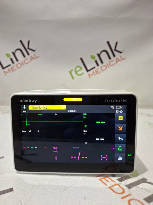Mindray Mindray Benevision N1 Nellcor Transport Monitor Patient Monitors reLink Online