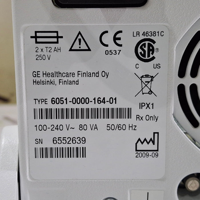 Datex-Ohmeda Cardiocap 5 Anesthesia Monitor
