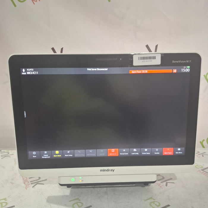 Mindray Benevision N17 Patient Monitor