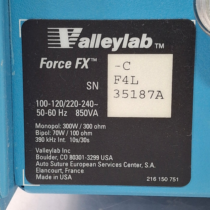 Covidien Valleylab Force FX-C Electrosurgical Generator