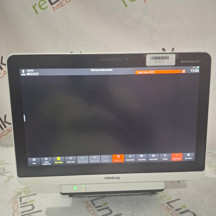 Mindray Benevision N17 Patient Monitor
