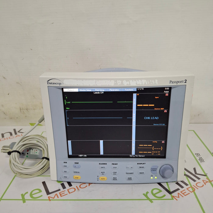 Datascope Passport 2 Patient Monitor
