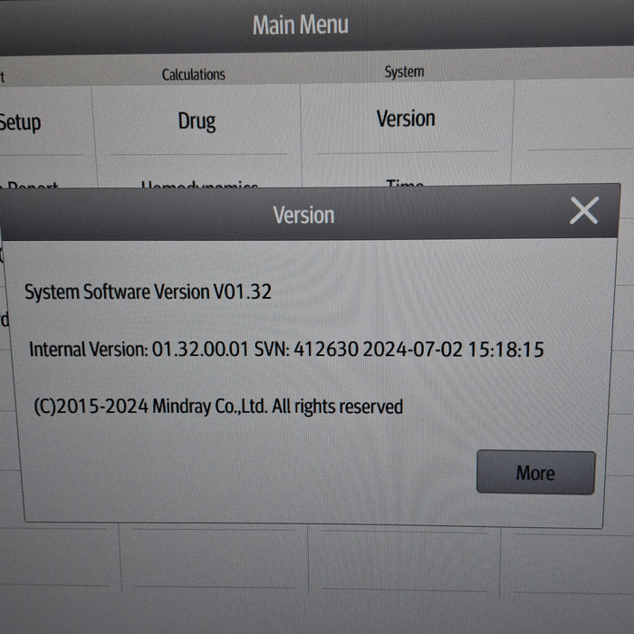 Mindray Benevision N17 Patient Monitor