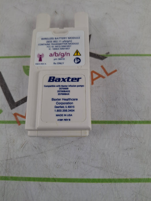 Baxter Spectrum IQ 36010 A/B/G/N Battery