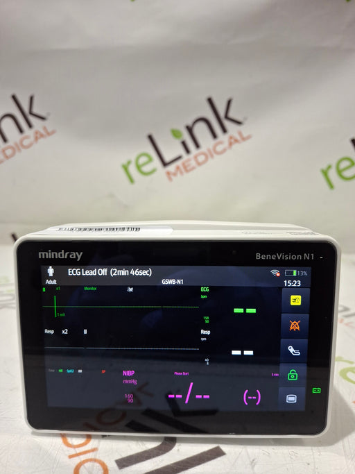 Mindray Mindray Benevision N1 Nellcor Transport Monitor Patient Monitors reLink Online