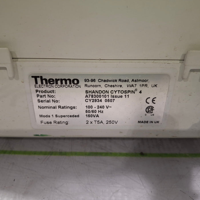Thermo Shandon CytoSpin 4 Cytocentrifuge
