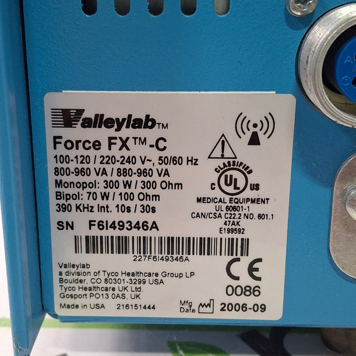 Covidien Valleylab Force FX-C Electrosurgical Generator
