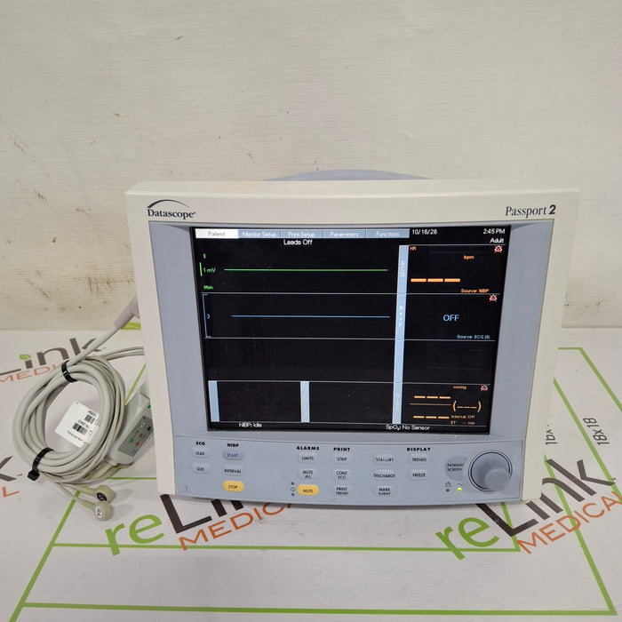 Datascope Passport 2 Patient Monitor
