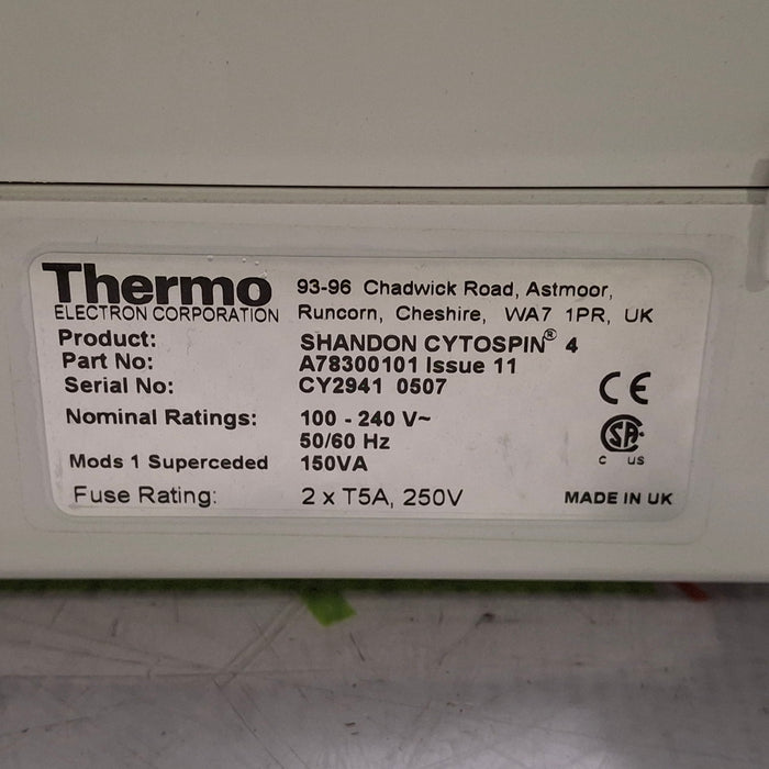 Thermo Shandon CytoSpin 4 Cytocentrifuge