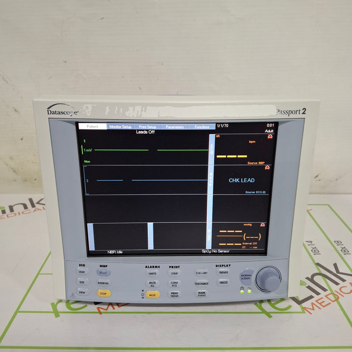 Datascope Passport 2 Patient Monitor