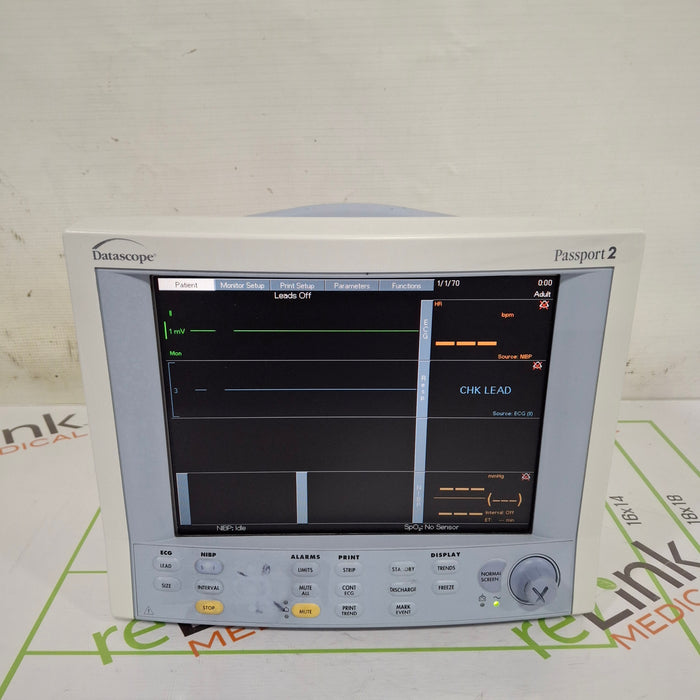 Datascope Passport 2 Patient Monitor