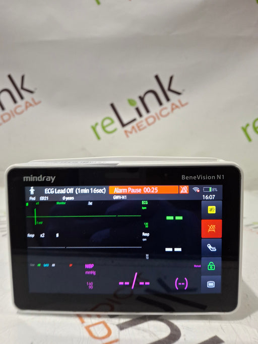 Mindray Mindray Benevision N1 Nellcor Transport Monitor Patient Monitors reLink Online