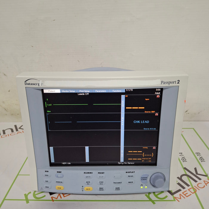 Datascope Passport 2 Patient Monitor