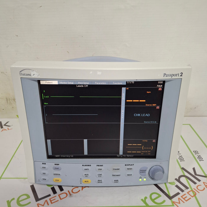 Datascope Passport 2 Patient Monitor