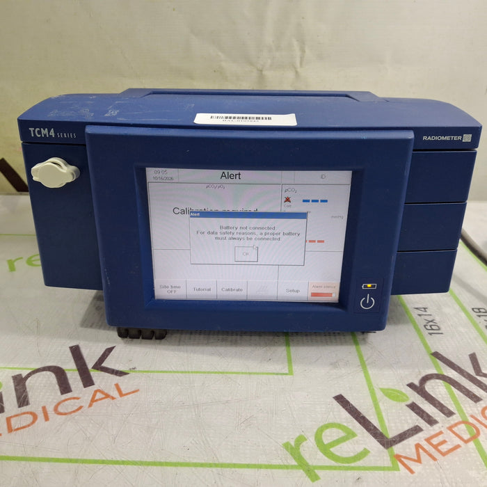 Tina TCM4 Radiometer Blood Gas Analyzer