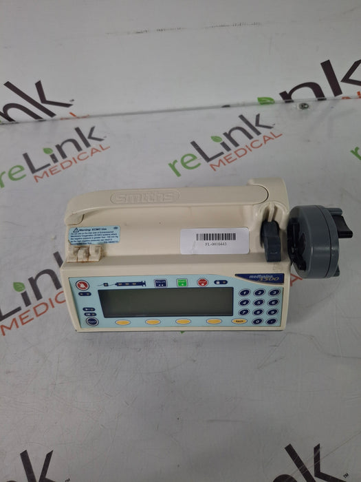 Smiths Medical Medfusion 3500 Version 5 Syringe Infusion Pump