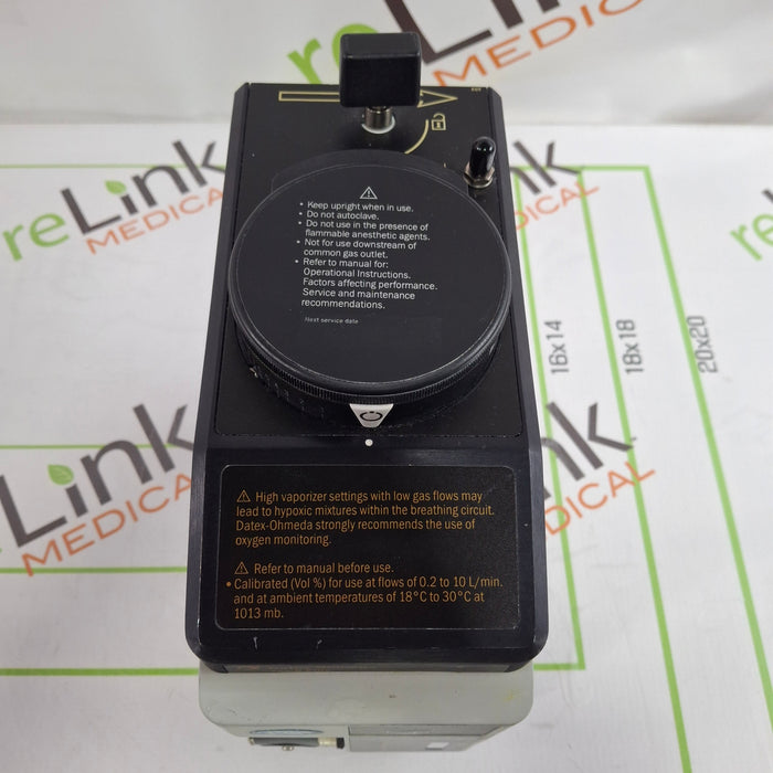 Datex-Ohmeda Tec 6 Plus Desflurane Vaporizer